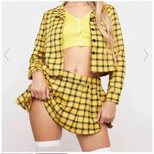 Dolls Kill Clueless Skirt Set